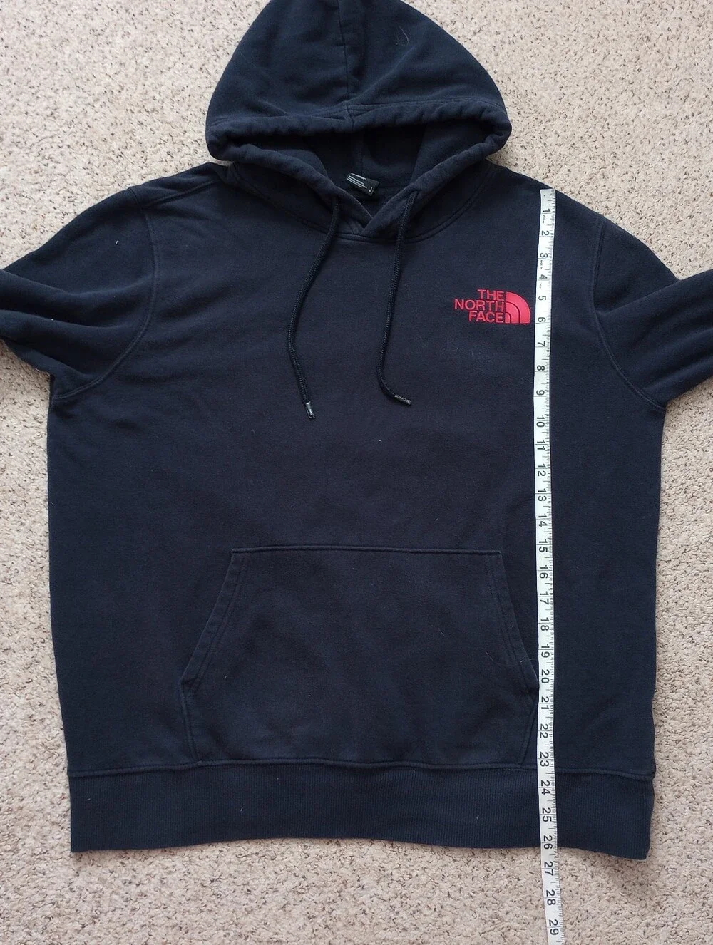 The North Face Hoodie Men's Large Blue & Red